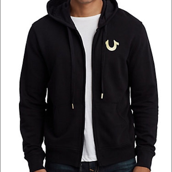 men's flocked buddha zip up hoodie